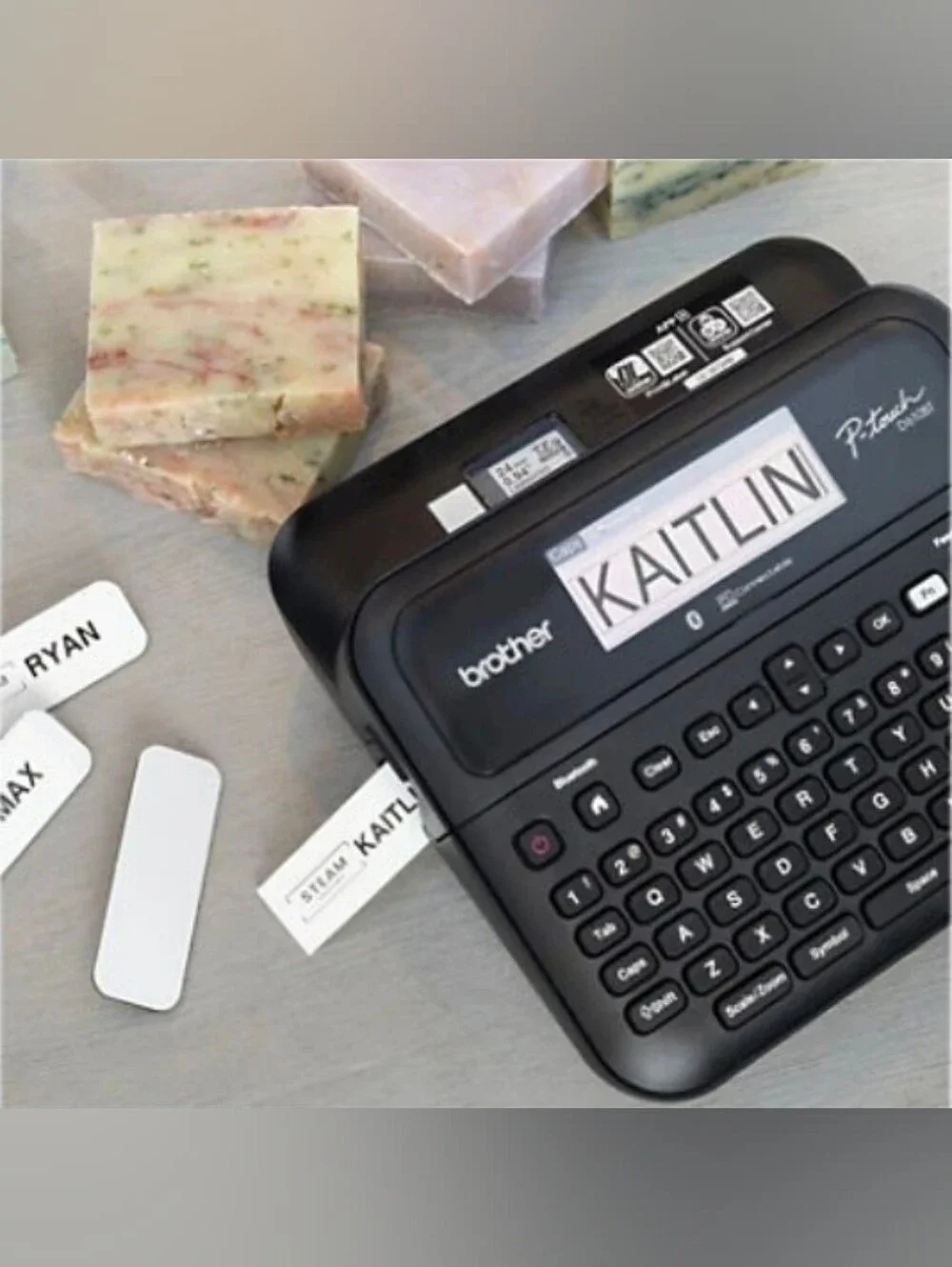 Brother® P-touch PT-D610BT Professional Connected Label Maker W/ Bluetooth. BNIB